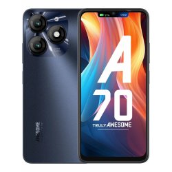 ITEL A70 (A665L) 128+3 Starlish Black/чёрный